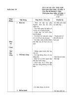 Giáo án tuần 20. Nhánh; Một số loại quả