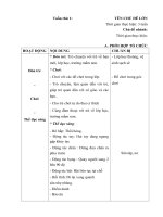 Giáo án phụ tuần 1- Tết Trung thu của bé