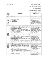 giáo án phụ tuần 18. Chủ đề 