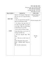 Giáo án phụ tuần 1