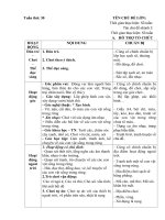 giáo án phụ tuần 30. chủ đề 