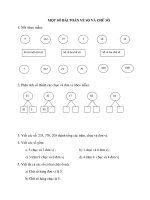 Tải Một số bài Toán về số và chữ số lớp 2 -  Tài liệu ôn tập lớp 2 môn Toán