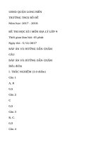 Phương pháp giải bài tập trắc nghiệm Đại số và Giải tích 11 - Lê Hồng Đức - TOANMATH.com