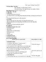 Âm nhạc dạy vận động 