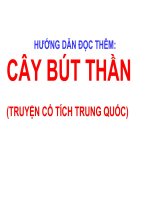 Cây bút thần- Ngữ văn 6- Nguyễn Thị Thanh Hiền