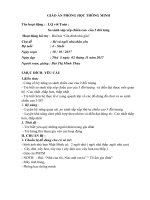 giáo án PHTM tuần 9 So sánh sắp xếp chiều cao của 3dối tượng