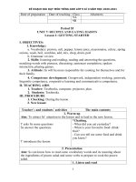 KẾ HOẠCH BÀI DẠY MÔN TIẾNG ANH LỚP 9 KÌ II THEO CÔNG VĂN 5512