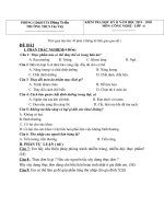 cong nghe 6 thi học ki II