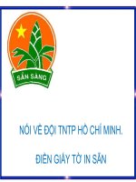 Tập làm văn 3-Tuần 1