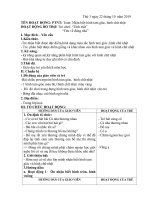 Giáo án tuần 07: Toán; Nhận biết hình tam giác hình chữ nhật