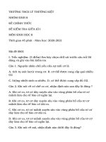 Đề cương ôn tập học kỳ 1 Toán 12 năm 2018 - 2019 trường THPT Chu Văn An - Hà Nội - TOANMATH.com