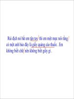 BAI GIANG TUAN 31 LOP 5 TAP DOC CONG VIEC DAU TIEN