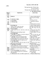 giáo án phụ tuần 11 :ngày hội của các thầy cô