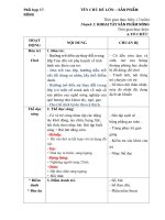 GIÁO ÁN PHỐI HỢP Tuần 17: KHOAI TÂY SẢN PHẨM NÔNG SẢN ĐẶC TRƯNG QUÊ HƯƠNG EM