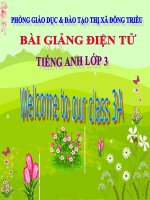 Bài Giảng Điện Tử Anh 3 - Unit 7
