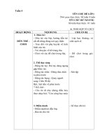 Giáo án phụ tuần 4- Tết trung thu