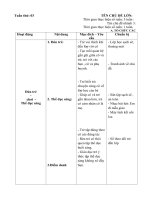 Giáo án tuần 3. Chủ đề: Bé và các bạn. Chủ đề nhánh 3. Các bạn của bé