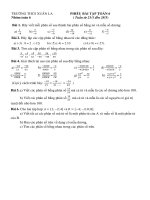 phiếu bài tập khối 6 tuần từ 233 đến 293