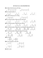 PHIẾU BÀI TẬP TOÁN 6 THEO TRUYỀN HÌNH 14.4.2020