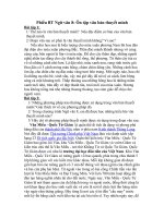 Phiếu bài tập môn Ngữ văn khối 8