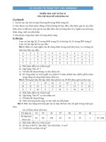 Phiếu bài tập toán lớp 7 A1