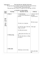 Giáo án tuần 1 chủ đề nhánh 1: Ngày hội đến trường