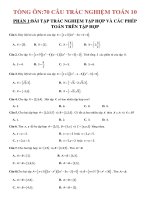 Toán lớp 10, toán lớp 11, toán lớp 12 (lần 3)