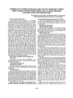 Nghiên cứu thành phần hóa học và xâỵ dựng quy trình định lượng thành phần chính của lá quan âm biển (folium viticis rotundifoliae)