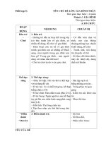 Giáo án phối hợp tuần 8: Chủ đề nhánh 1: Gia đình yêu thương. Chủ đề gia đình của bé