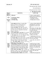 giao an phu tuan 29. chu de 