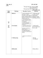 giao an chinh tuan 21. chủ đề 