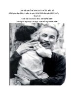 GIAO AN CHU DE QUE HUONG DAT NUOC BAC HO