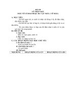 Tải Giáo án Mỹ thuật lớp 5 bài 28: Vẽ theo mẫu vẽ có hai hoặc ba vật mẫu - Giáo án điện tử môn Mỹ thuật lớp 5