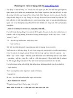 Tải Phân loại và cách sử dụng tính từ trong tiếng Anh -  Tài liệu ôn tập ngữ pháp môn tiếng Anh