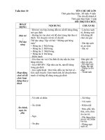 Giao án phụ tuần 10. Đồ dùng trong gia đình bé