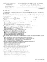 Tải Đề thi thử THPT Quốc gia năm 2017 môn Vật lý Sở GD&ĐT Bình Thuận -  Đề thi thử THPT Quốc gia năm 2017 môn Vật lý có đáp án