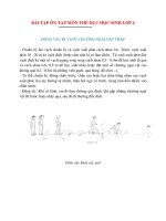 nội dung ôn tập khối lớp 4  từ ngày 27042020