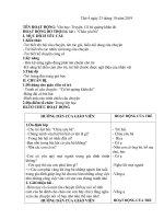 Giáo án tuần 07: Văn học: Truyện; Cô bé quàng khăn đỏ