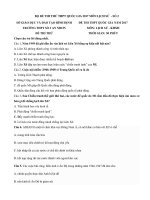 Tải Bộ đề thi thử THPT quốc gia 2017 môn Lịch sử - Số 2 -  Đề thi thử THPT quốc gia 2017 môn Lịch sử
