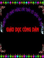 BGĐT  -  GDCD 9 - Vi phạm pháp luật và trách nhiệm công dân