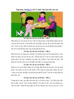 Tải Tập làm văn lớp 2: Kể về một việc làm tốt của em -  Văn mẫu kể chuyện hay nhất