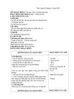 Giáo án tuần 09: Văn học: Thơ: Cái bát xinh xinh