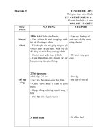 giáo án phối hợp tuần 23: Phương tiện giao thông