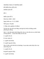 Đề cương ôn tập HK1 Toán 11 năm 2019 - 2020 trường THPT Phan Đình Phùng - Hà Nội - TOANMATH.com