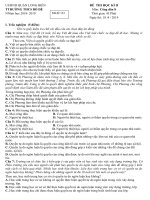 Đề thi HKII môn Giáo dục công dân khối 8