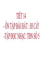 Giáo án điện tử môn Âm nhạc - Mĩ thuật