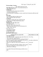 giáo án văn học: Thơ bình minh trong vườn