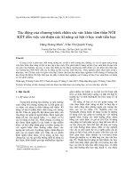 Tác động của chương trình chăm sóc sức khỏe tâm thần NỐI KẾT đến việc cải thiện các kĩ năng xã hội ở học sinh tiểu học