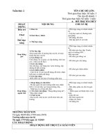 Giáo an phụ - tuần 2 Trường mầm non của bé