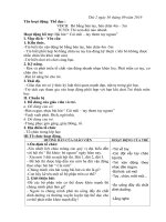 Thể duc : Bò bằng bàn tay bàn chân 4m – 5m thời gian: thứ 2 ngày 30 tháng 9 năm 2019